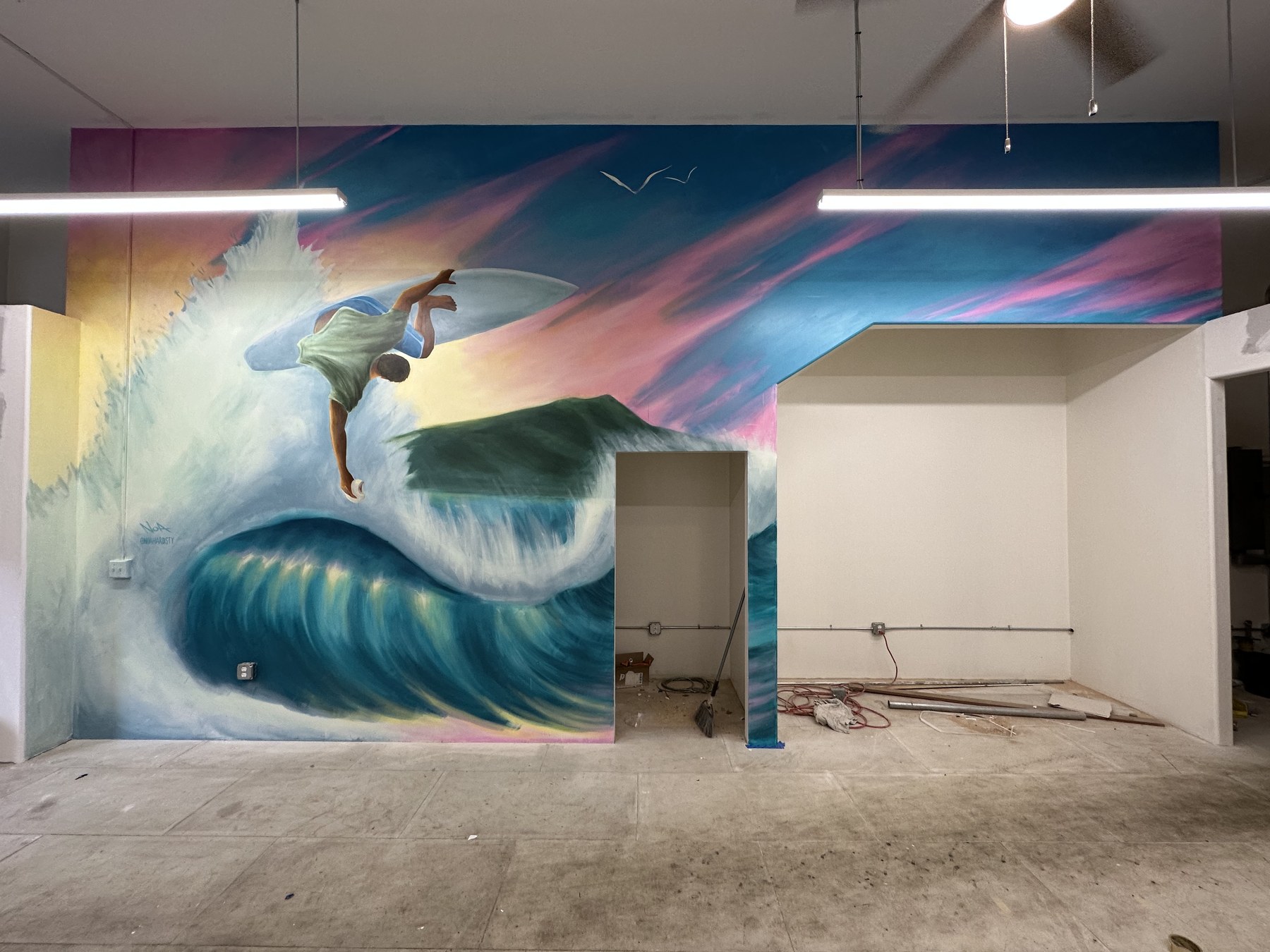 Mural by Noa Hardisty